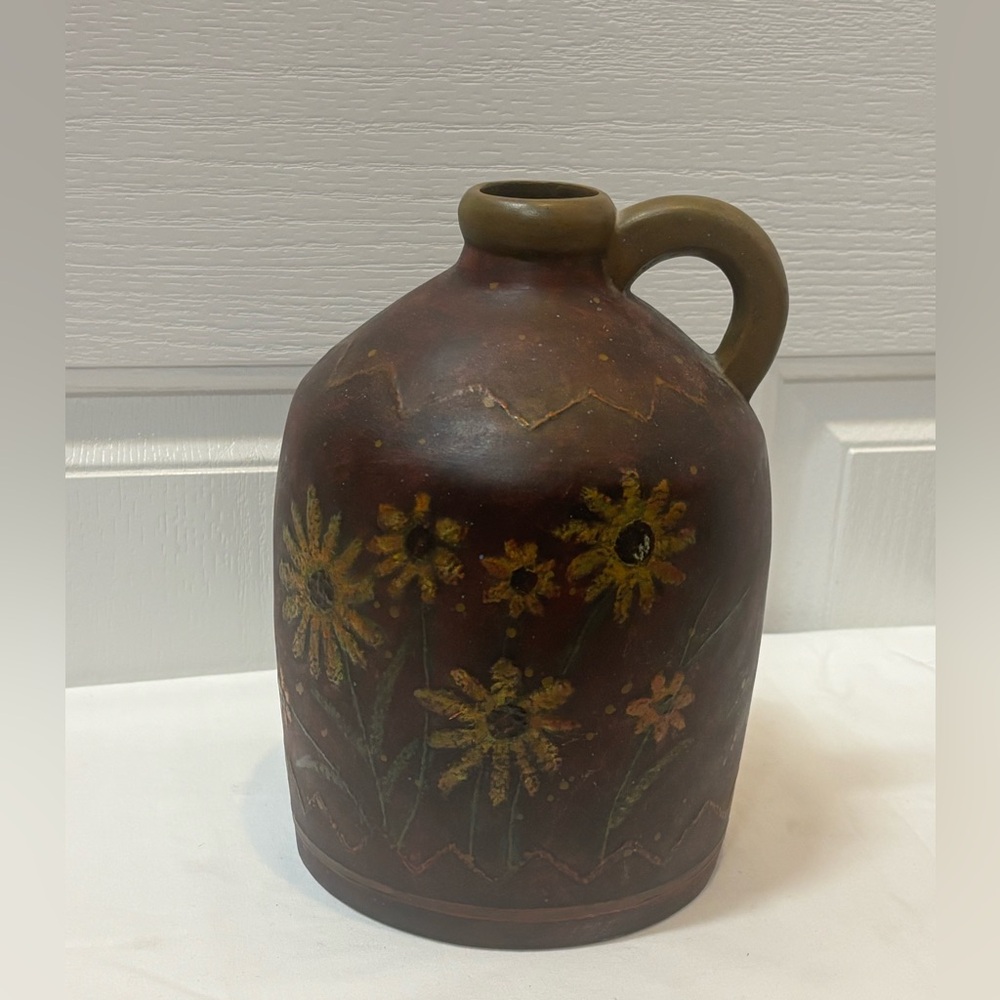 Susan Winget’s Floral Painted Ceramic Jug